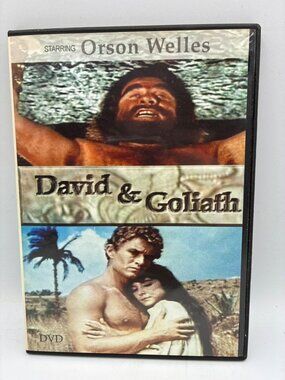 David & Goliath Starring Orson Welles Classic Full Frame Edition 92 Minutes DVD